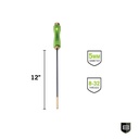 Breakthrough Clean Technologies 12" Carbon Fiber Cleaning Rod w/ Rotating, Ergonomic Aluminum Handle