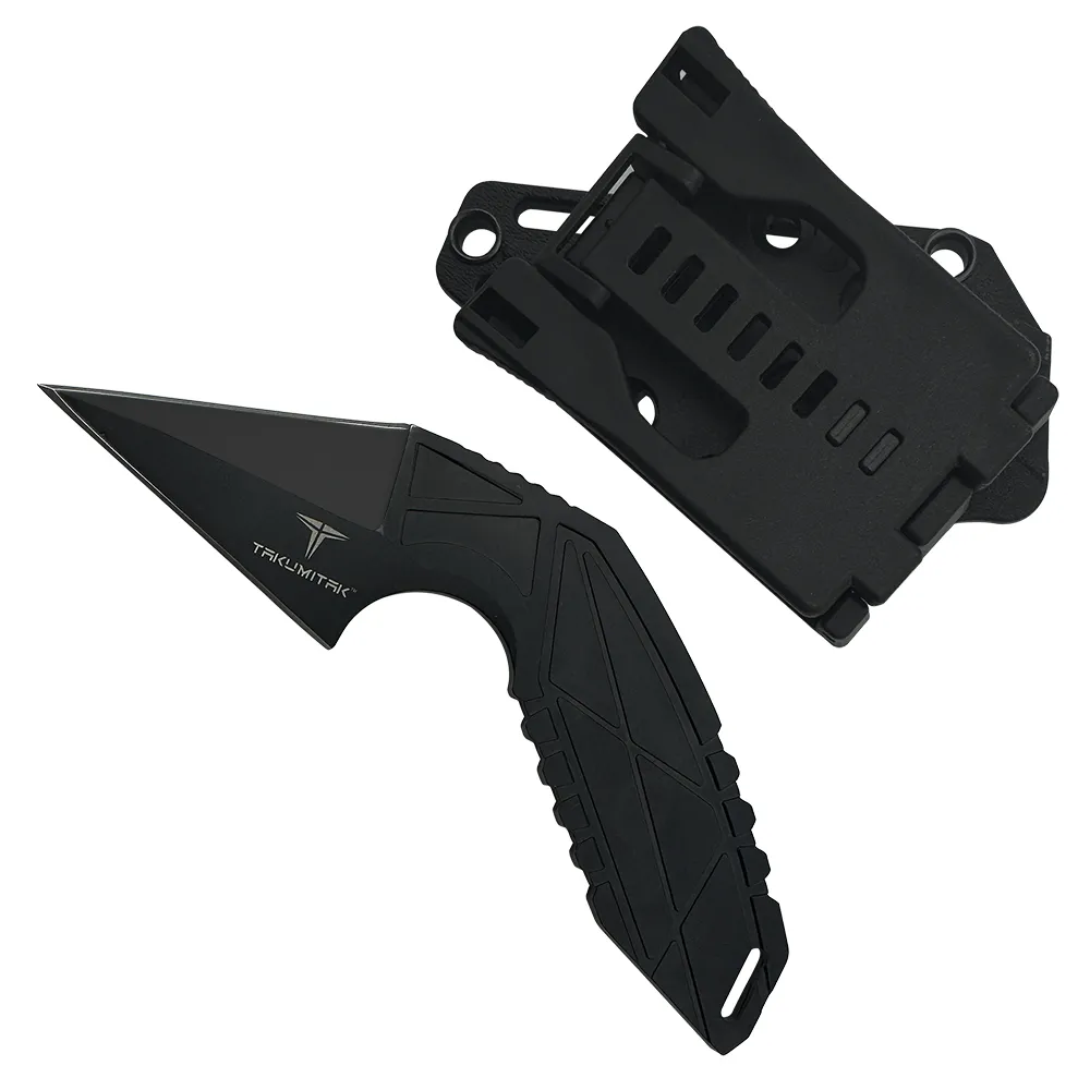 3CR13 FIXED BLADE, FRN SHEATH W/MOLLE CLIP 6.5"