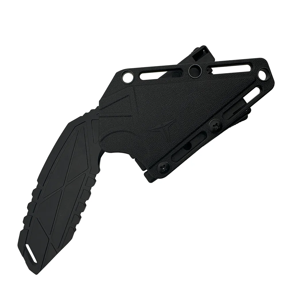 3CR13 FIXED BLADE, FRN SHEATH W/MOLLE CLIP 6.5"