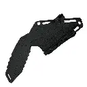 3CR13 FIXED BLADE, FRN SHEATH W/MOLLE CLIP 6.5"