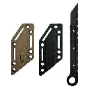 3Cr13 FIXED BLADE, FRN SHEALTH W/ MOLLE CLIP 6.5" 
