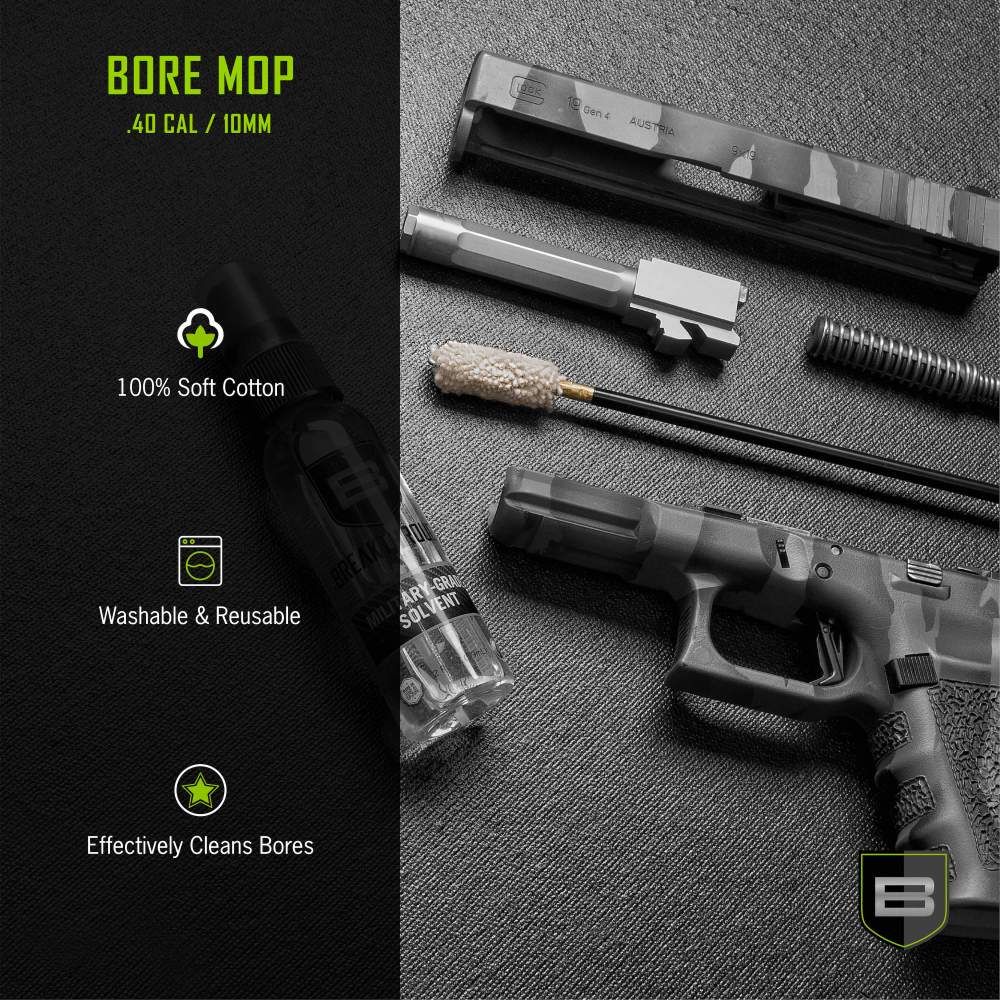BORE MOP .40 CAL / 10MM