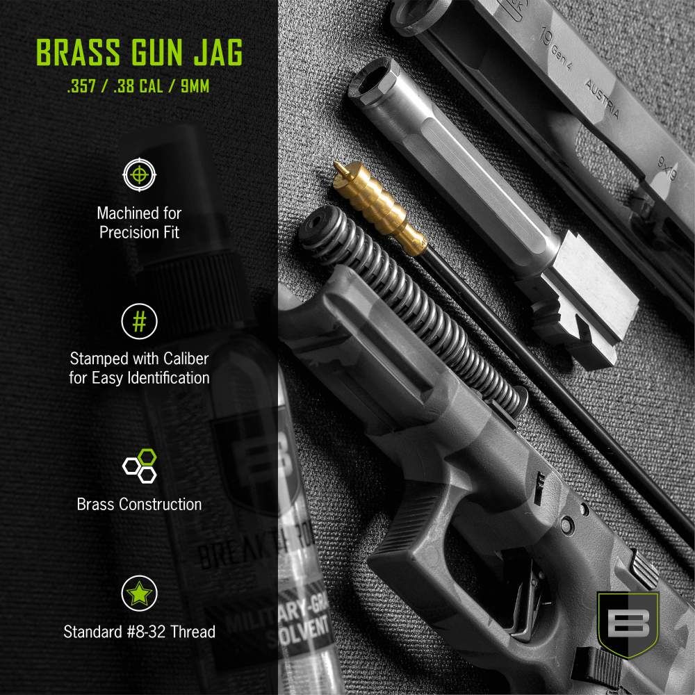BRASS JAG - .357 / .38 CAL / 9MM