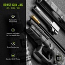 BRASS JAG - .357 / .38 CAL / 9MM