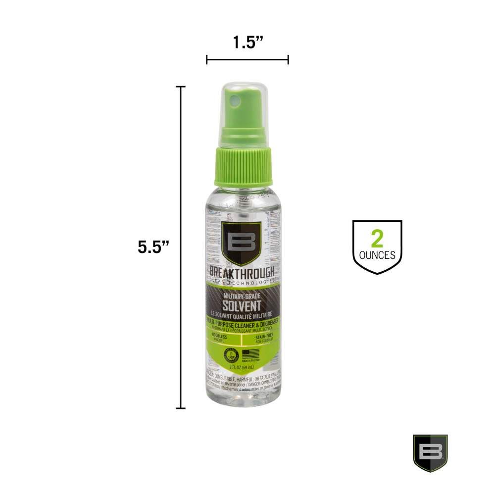 BREAKTHROUGH SOLVENT BOTTLE WITH PUMP SPRAYER