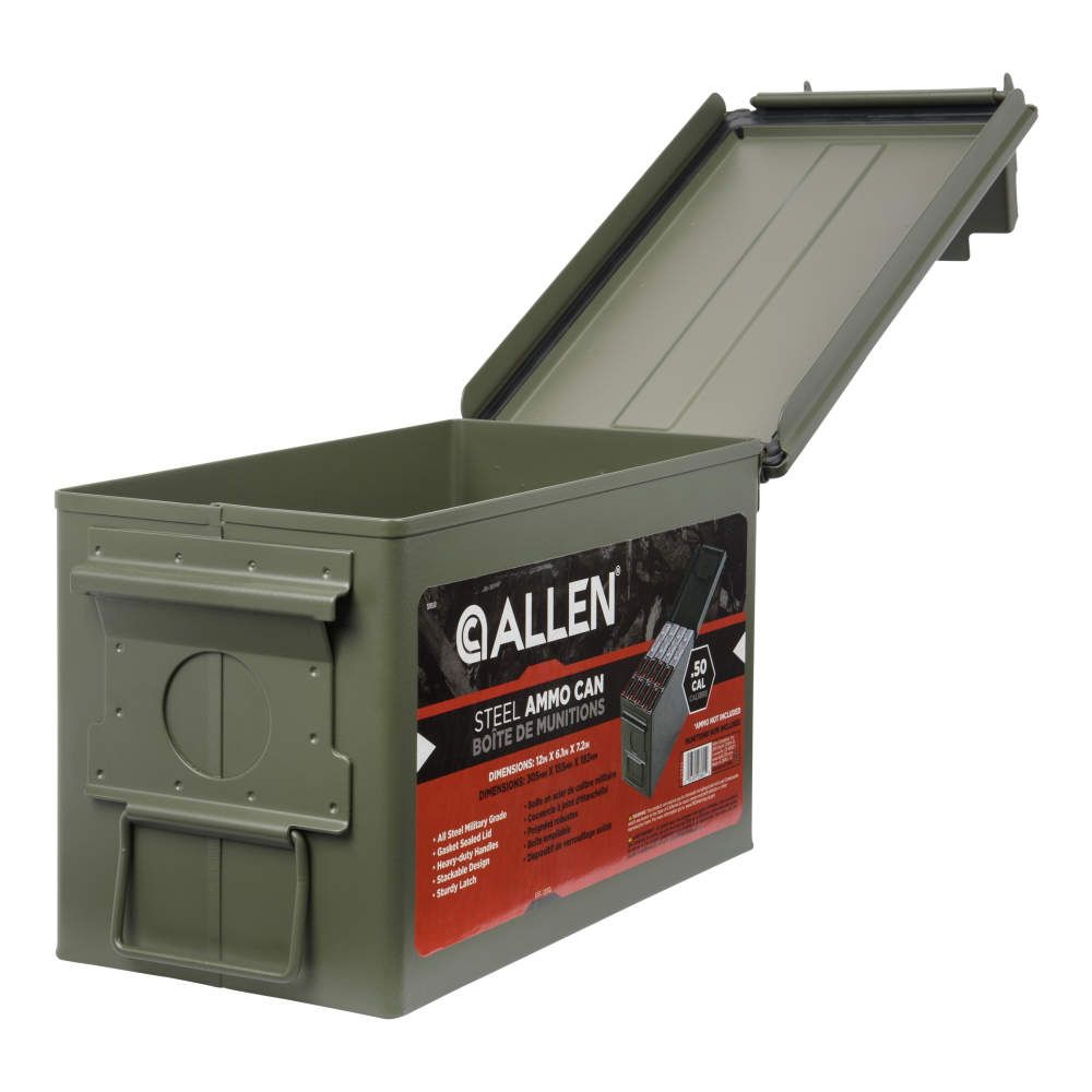 CAJA METALICA ALLEN PARA MUNICIONES .50 CAL