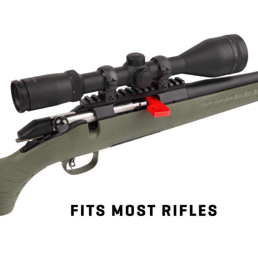 CHAMBER SAFETY FLAG - MOLDED FOR RIFLE - 2 PER PACK