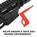 CHAMBER SAFETY FLAG - MOLDED FOR RIFLE - 2 PER PACK