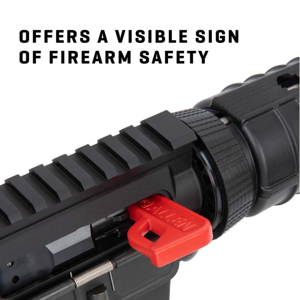 CHAMBER SAFETY FLAG - MOLDED FOR RIFLE - 2 PER PACK