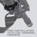 CITADEL QD PICATINNY RAIL WEAPOND MOUNT