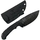 D2 FIXED BLADE, G10 HANDLE, KYDEX SHEALTH W/ MOLLE CLIP 8.75"