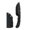 D2 FIXED BLADE, G10 HANDLE, KYDEX SHEALTH W/ MOLLE CLIP 8.75"