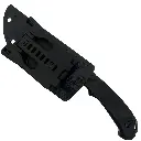 D2 FIXED BLADE, G10 HANDLE, KYDEX SHEALTH W/ MOLLE CLIP 8.75"