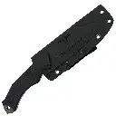 D2 FIXED BLADE, G10 HANDLE, KYDEX SHEATH W/MOLLE CLIP 10"