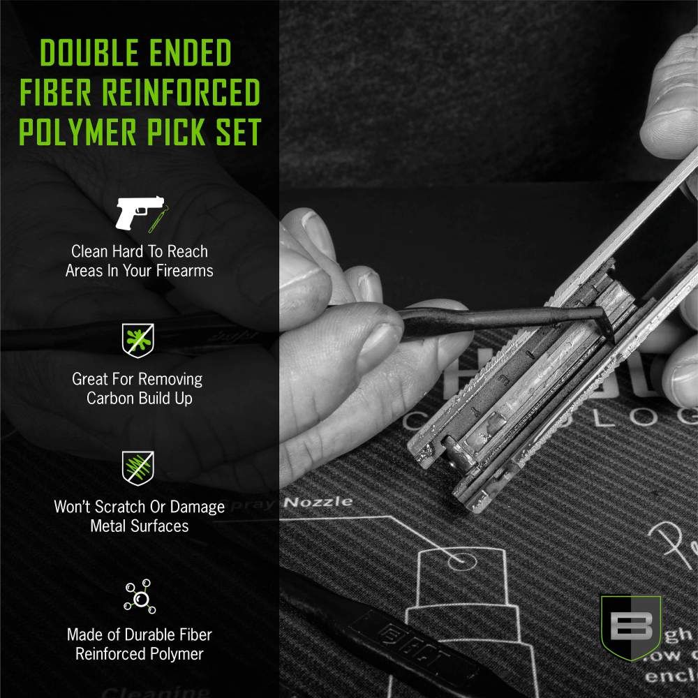 DOUBLE- ENDED FIBER REINFORCED POLYMER PICKS