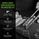 DOUBLE- ENDED FIBER REINFORCED POLYMER PICKS