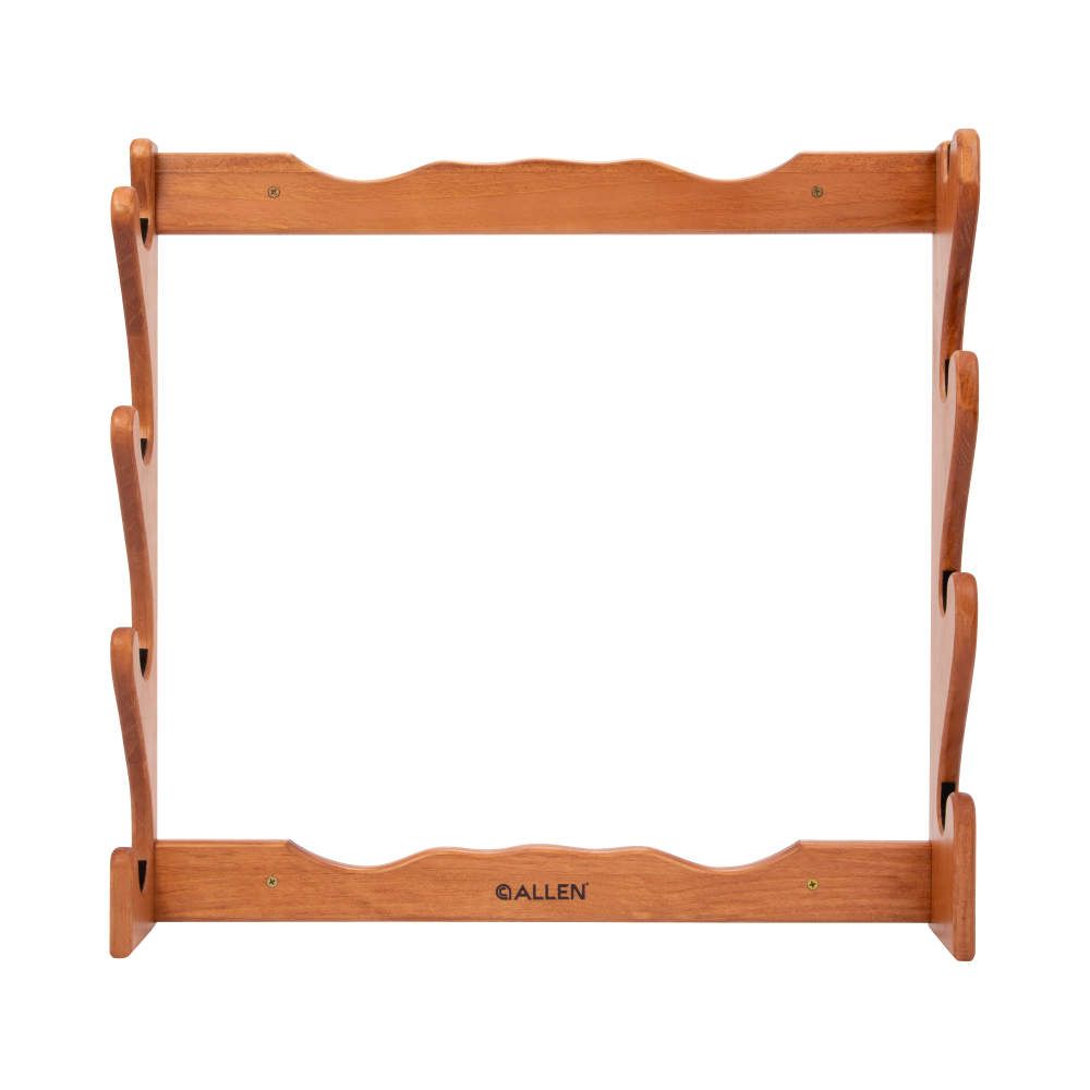 Allen 4-Gun Wooden Firearm Rack