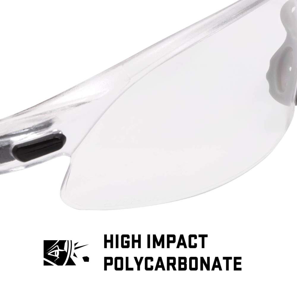 ULTRX Keen Safety Glasses, Clear
