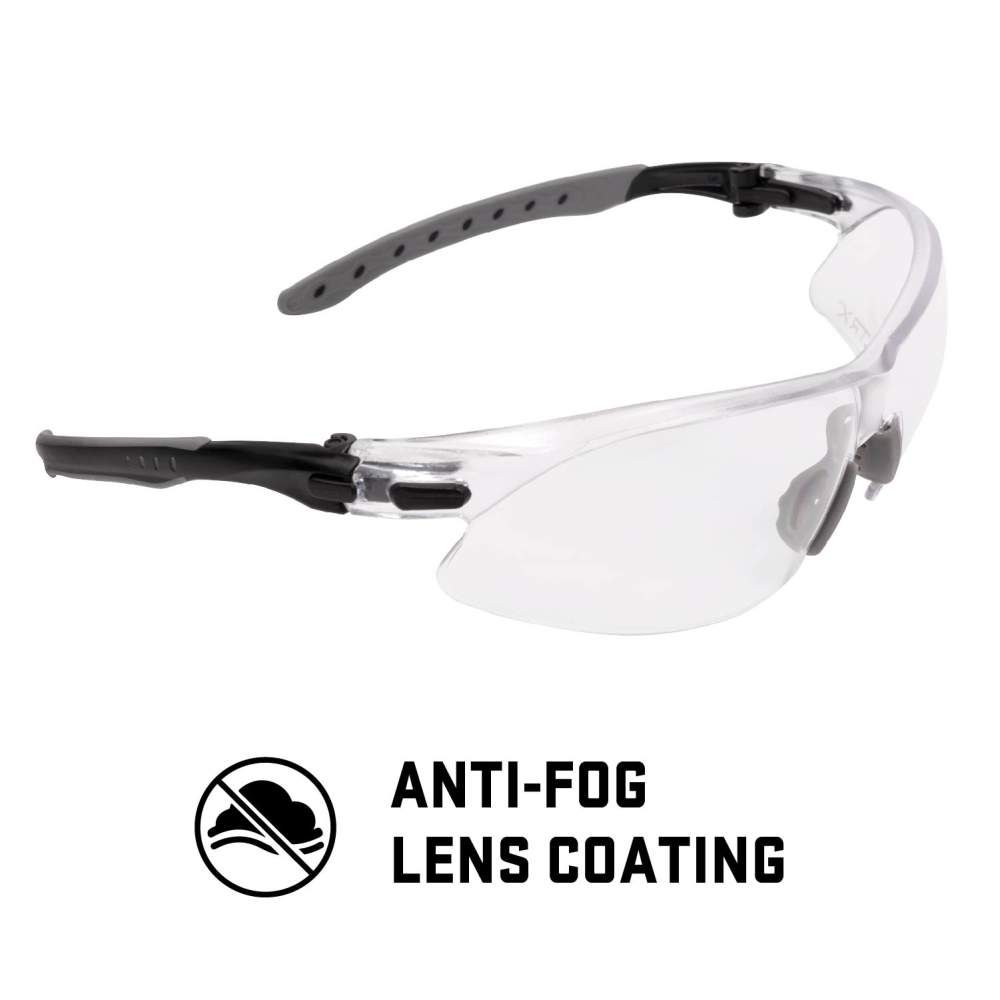 ULTRX Keen Safety Glasses, Clear