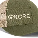 KORE TRUCKER HAT / BLACK ON BLACK