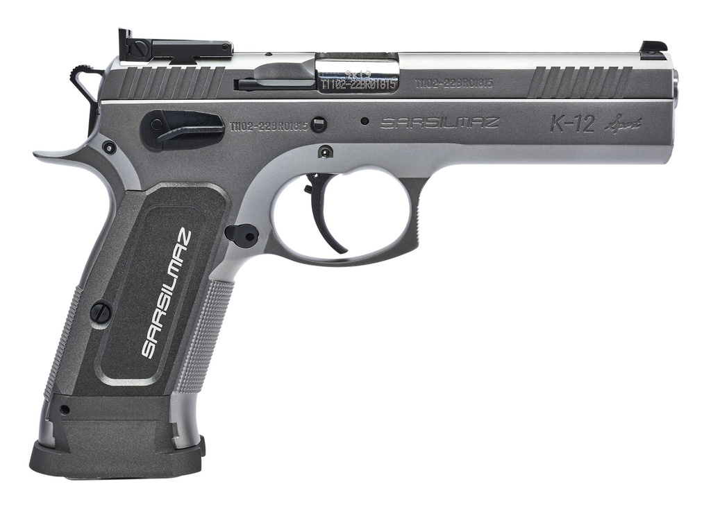 PISTOLA SARSILMAZ K12 SPORT 9MM 17 RDS GRIS