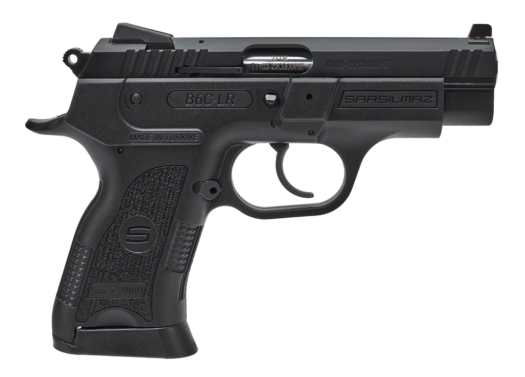 PISTOLA SARSILMAZ B6C-LR CAL .22LR BLACK 10 RDS