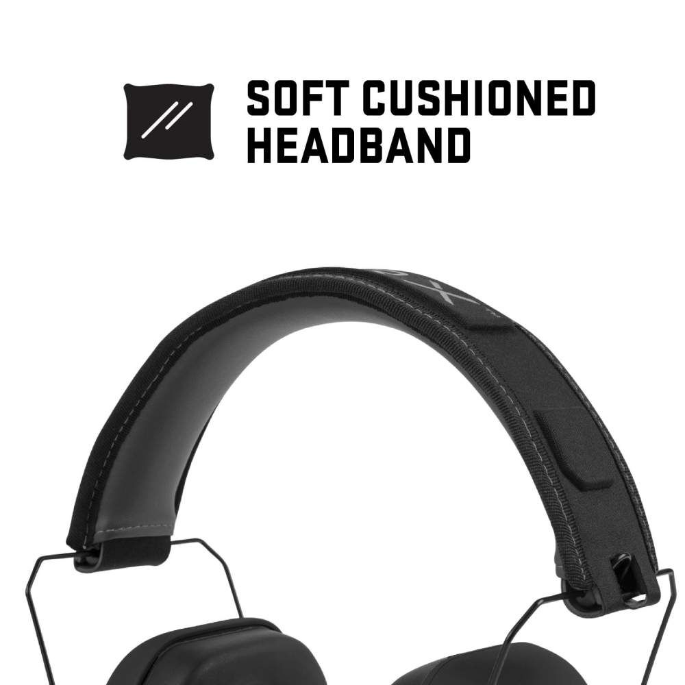 ULTRX SHIEL EAR/EYE PROTECTION COMBO - MIDNIGHT GRAY