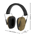 ULTRX SHIELD PASSIVE MUFF NRR 23dB