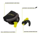 ULTRX SHIFT ADJUSTABLE PROTECTION EAR PLUGS - GRAY/YELLOW