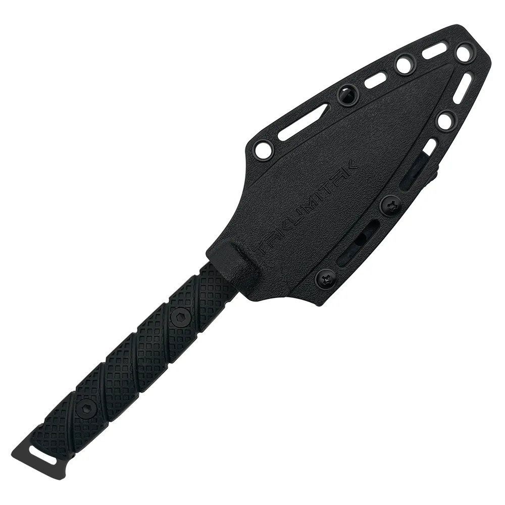 3CR13 FIXED BLADE, FRN HANDLE, FRN SHEATH W/MOLLE CLIP 8.75"