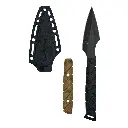 3CR13 FIXED BLADE, FRN HANDLE, FRN SHEATH W/MOLLE CLIP 8.75"