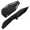 3CR13 FIXED BLADE, FRN HANDLE, FRN SHEATH W/MOLLE CLIP 9"