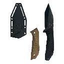3CR13 FIXED BLADE, FRN HANDLE, FRN SHEATH W/MOLLE CLIP 9"
