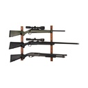 ESTANTERIA DE MADERA PARA ARMAS DE 3 ESPACIOS / GUN COLLECTOR 3 PLACE