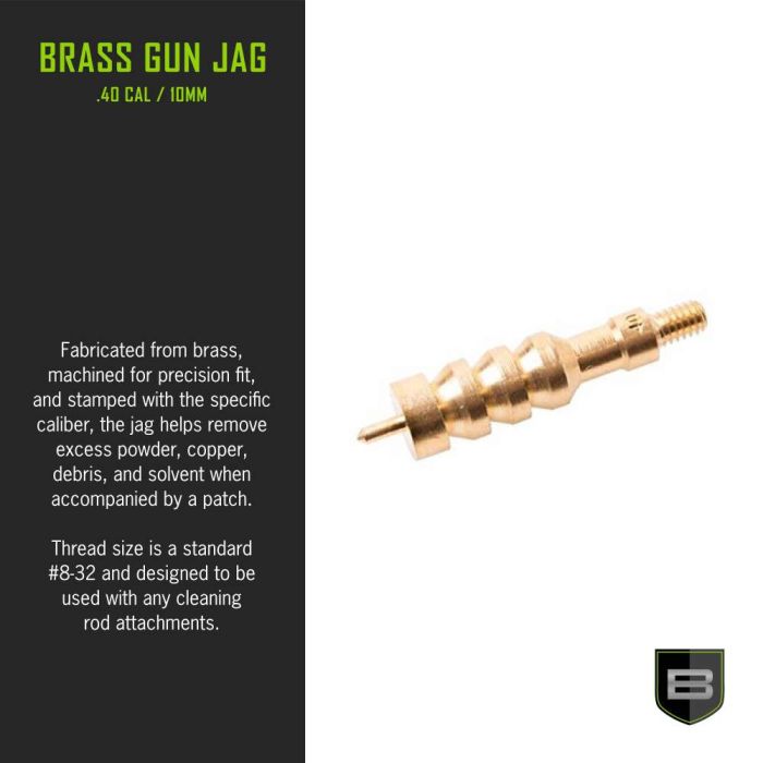 BRASS JAG  .40 CAL / 10MM