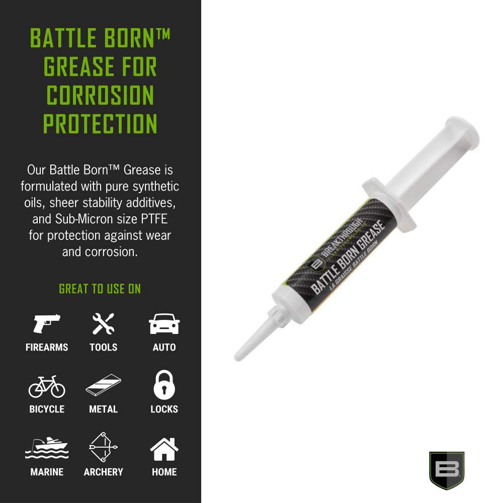 BATTLE BORN GREASE (JERINGA) 12cc