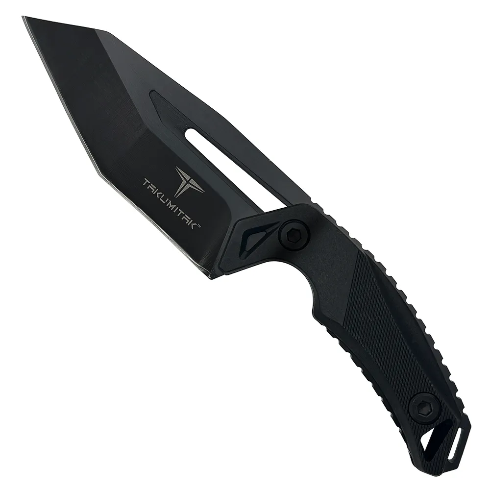 3CR13 FIXED BLADE, FRN HANDLE, FRN SHEATH W/MOLLE CLIP 6.5"