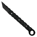 3Cr13 FIXED BLADE, FRN SHEALTH W/ MOLLE CLIP 6.5" 
