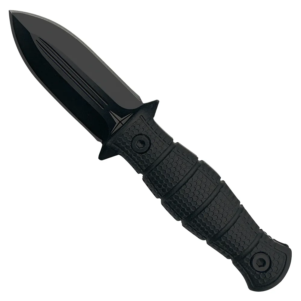 3CR13 FIXED BLADE, FRN HANDLE, FRN SHEATH W/MOLLE CLIP 6.5"