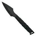 3CR13 FIXED BLADE, FRN HANDLE, FRN SHEATH W/MOLLE CLIP 8.75"