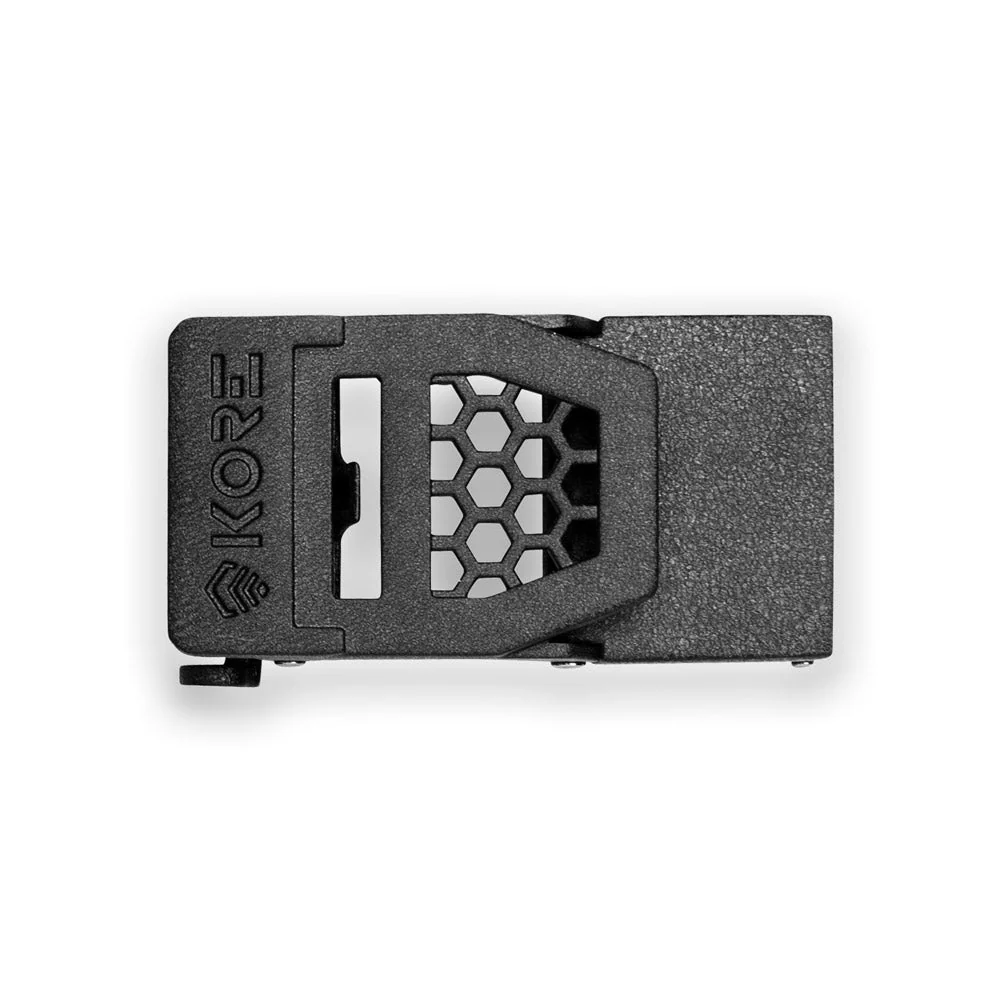 KORE BUCKLE X6 SERIES GUN BLACK 1.5"