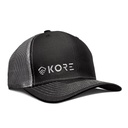 KORE TRUCKER HAT / GRAY ON BLACK