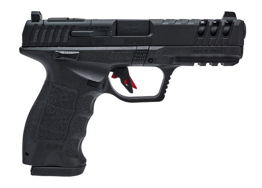 PISTOLA SARSILMAZ SAR 9 FULLSIZE GEN 3 9MM 17 RDS BLACK 