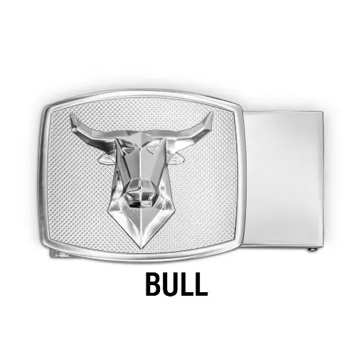 KORE BUCKLE X4 CUSTOM STAINLESS STEEL BULL 1.5" 