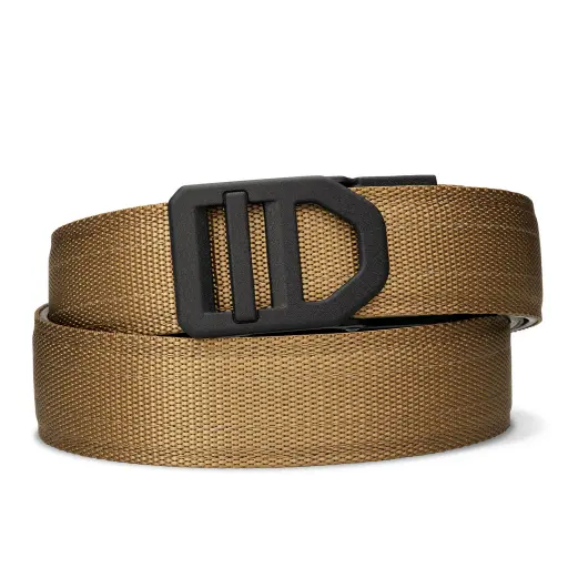 KORE TACTICAL X5 NYLON GUN BELT 1.5" COYOTE 24"-54"