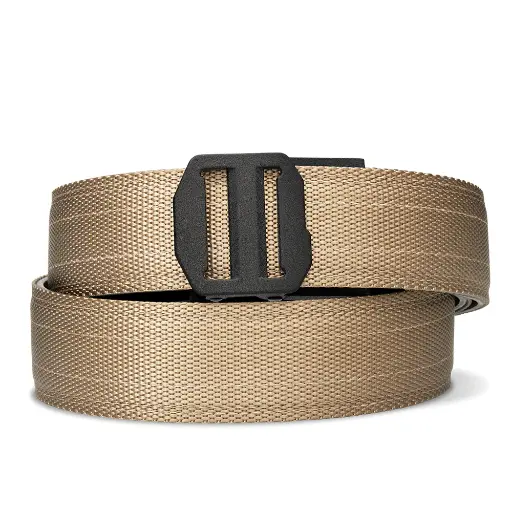 KORE TACTICAL X7 NYLON GUN BELT 1.5" TAN 499  24"-54"
