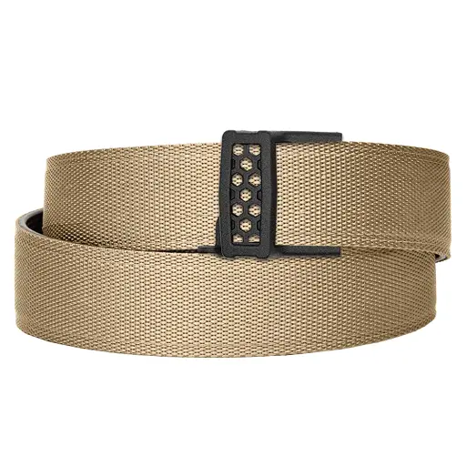 KORE TACTICAL X11 NYLON GUN BELT 1.5" TAN 499  24"-54"