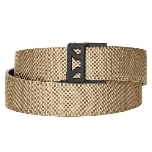 KORE TACTICAL X12 NYLON GUN BELT 1.5" TAN 499  24"-54"