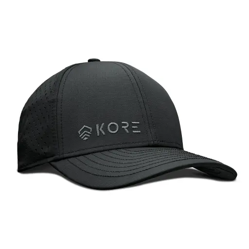 KORE CREW HAT / GRAY ON BLACK