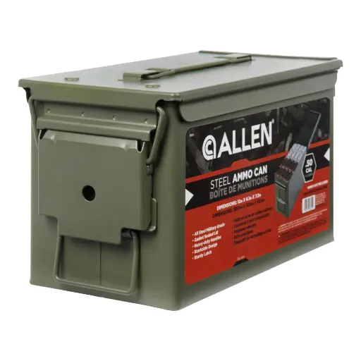 [5950] CAJA METALICA ALLEN PARA MUNICIONES .50 CAL